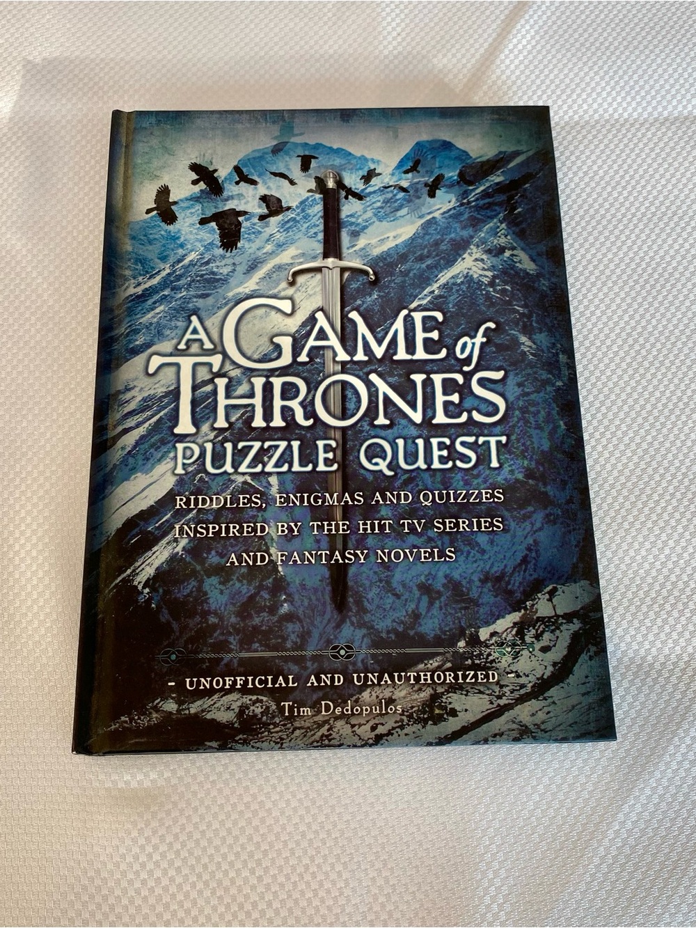 A Game of Thrones Puzzle Quest - Blue Puzzle Book by